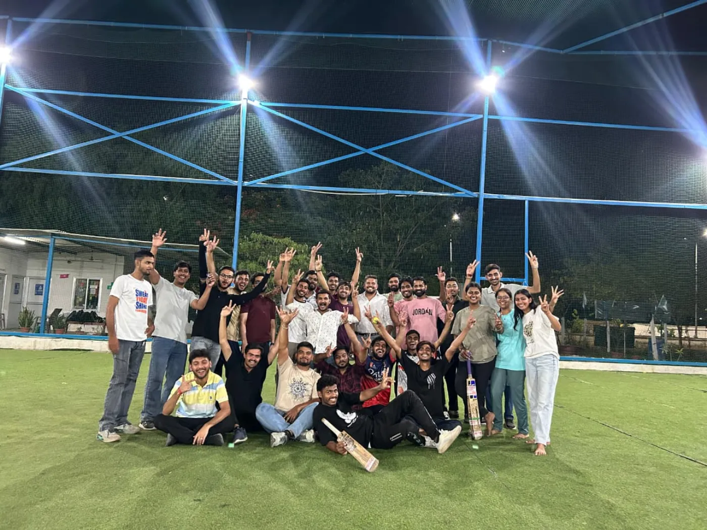 Box cricket night